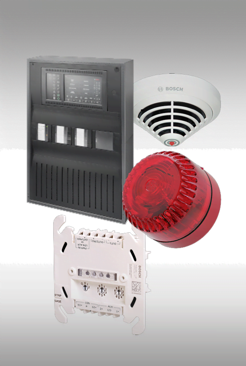 bosch fire alarms system by garrison alarms