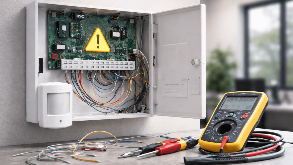 DSC Alarm Troubleshooting: Panel Errors, Sensor Faults & Fix Guide