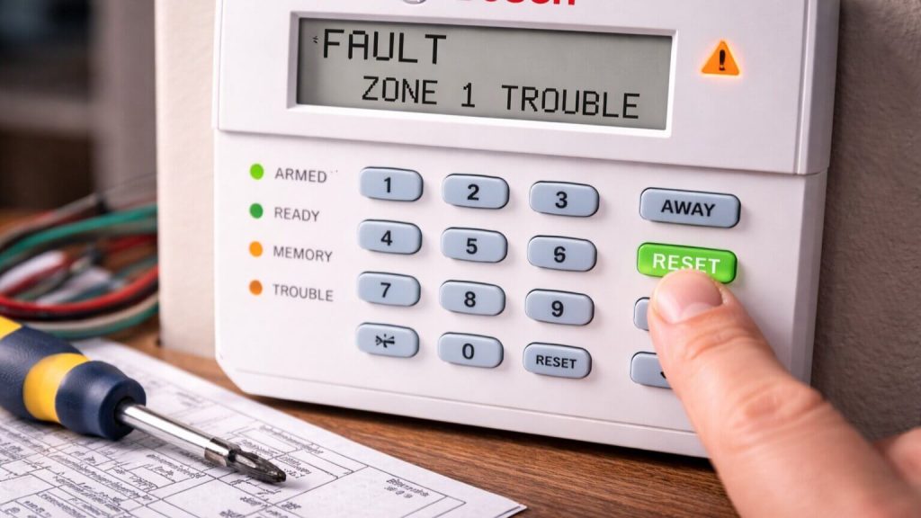 Bosch Alarm Troubleshooting: Common Problems & When to Call a Professional