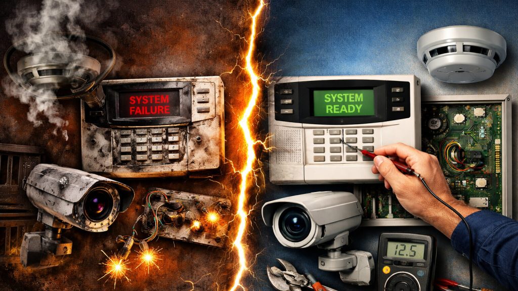 Signs Your Alarm System Needs Replacing vs Repairing